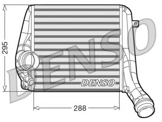 DENSO DIT28017 Intercooler, charger